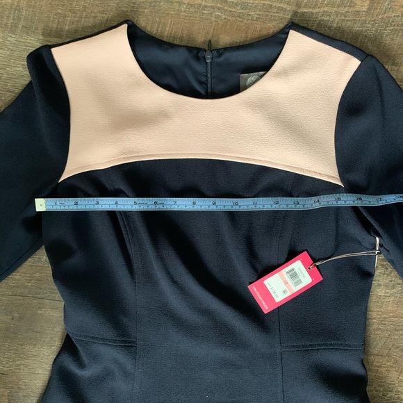 VINCE CAMUTO FIT AND FLARE DRESS. SIZE 10. NEW WITH TAGS. VCO-0763. MSRP $113. - Picture 6 of 10